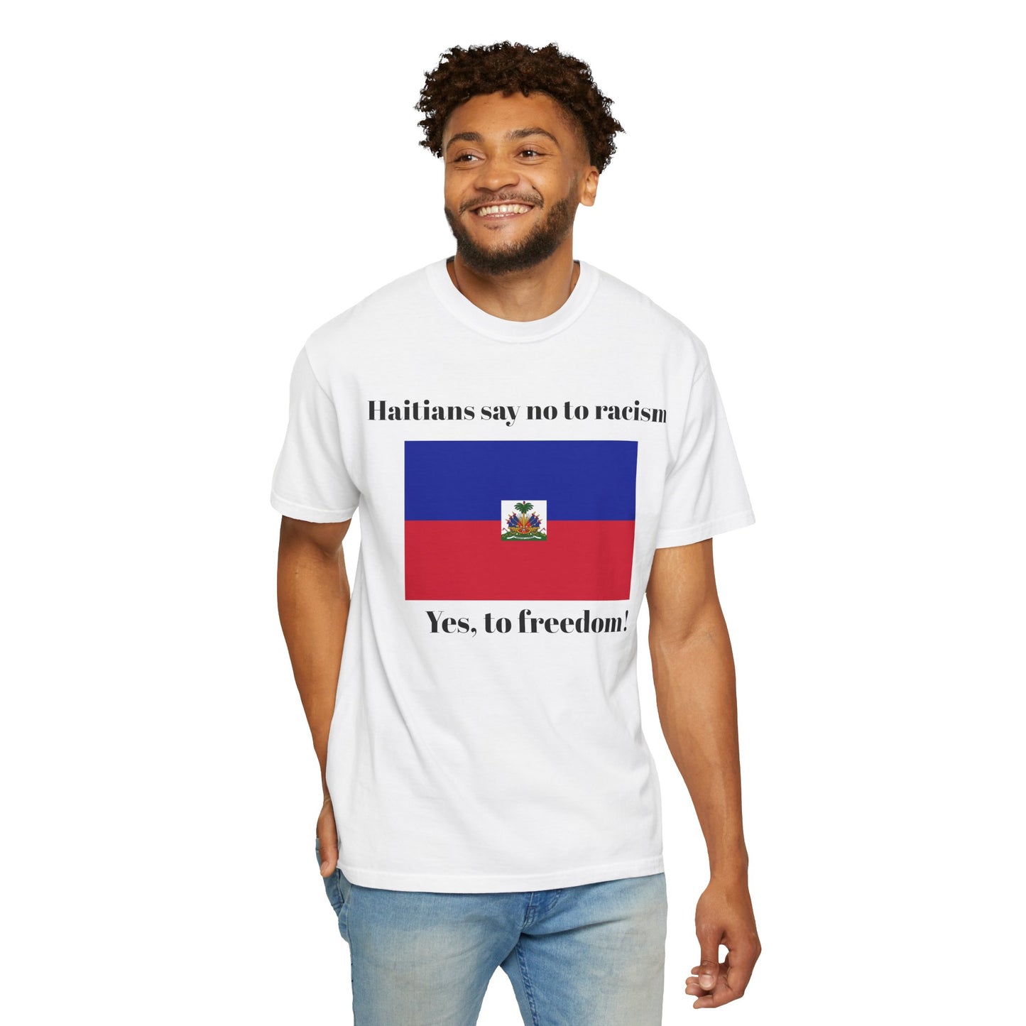 Haitians say no to racismT-shirt