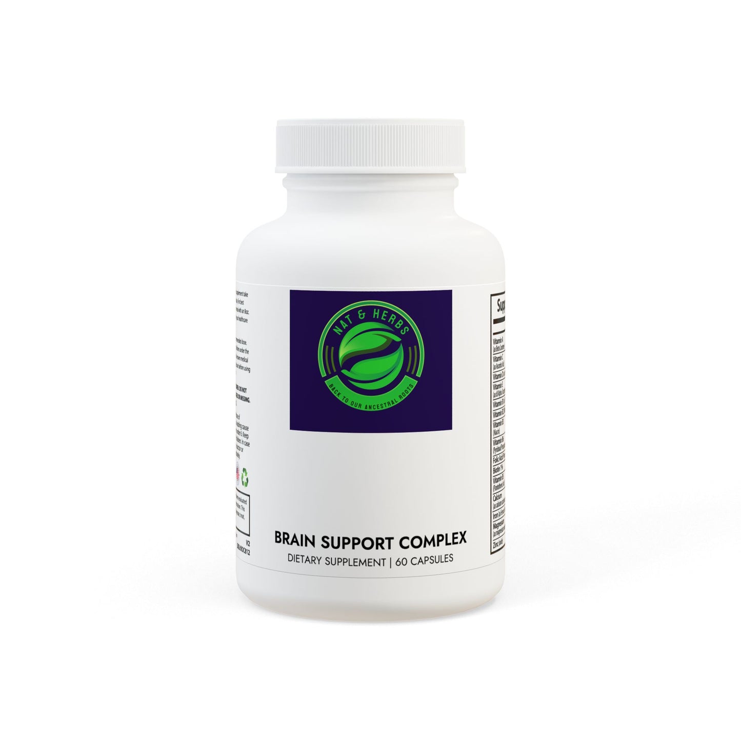 Brain Support Complex Supplement (60 Capsules)