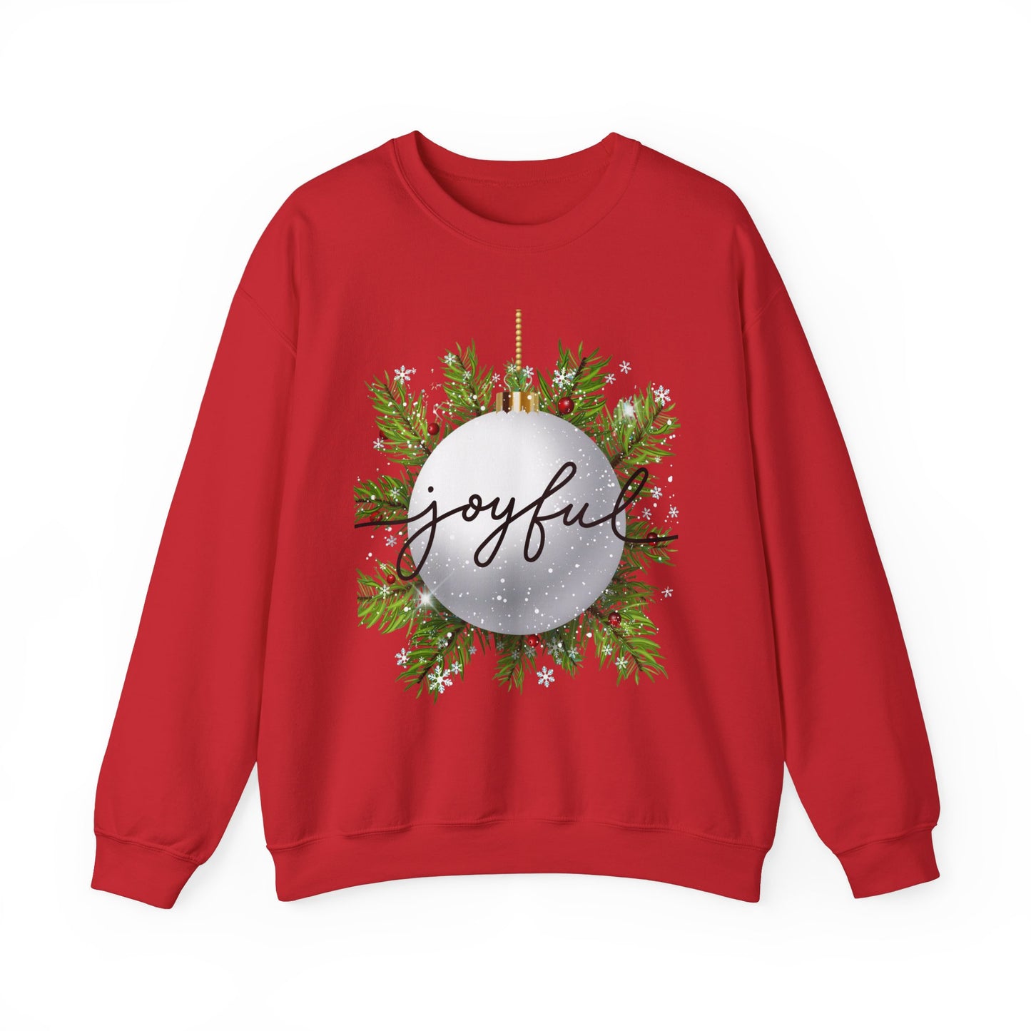 Christmas Sweatshirt, Holiday Crewneck Jumper, Festive Xmas Sweater, Winter Pullover, Cozy Unisex Sweatshirt