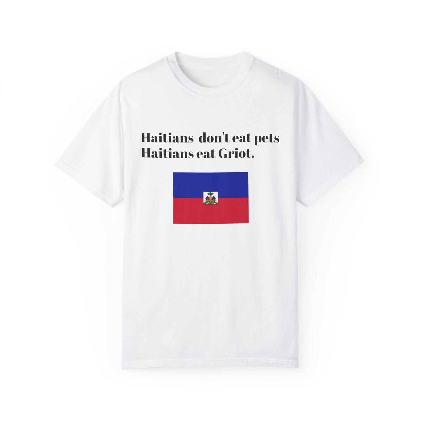 Haitians say no to racism T-shirt